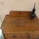 English chest of drawers in pitchpin