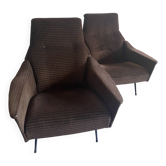 Guy Besnard armchairs from the 1960s