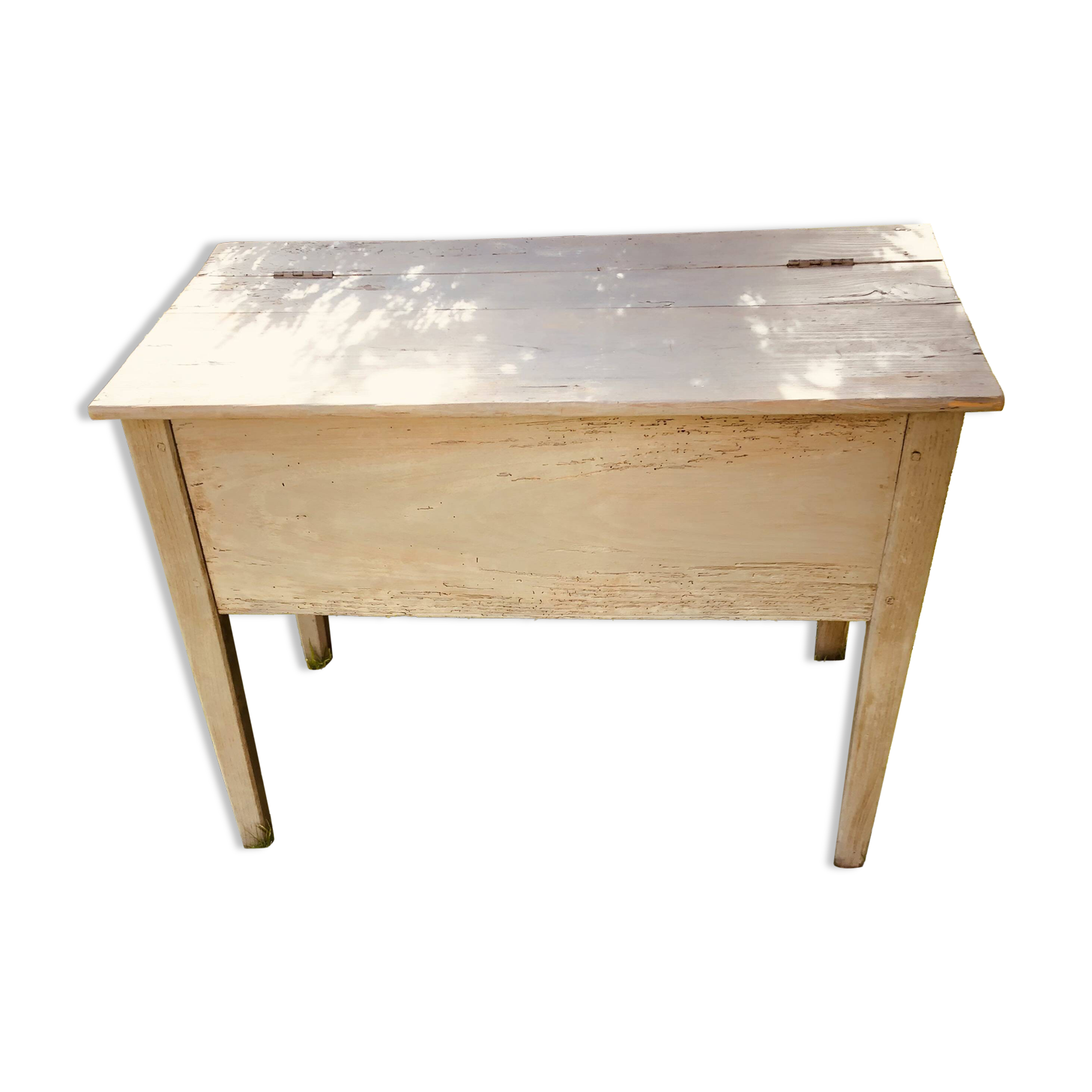 Wooden companion drainer with patina