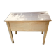 Wooden companion drainer with patina