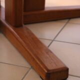 Extendable round table, teak, 1960