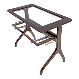 Table à plateau italienne moderne du milieu du siècle attribuée à Ico Parisi