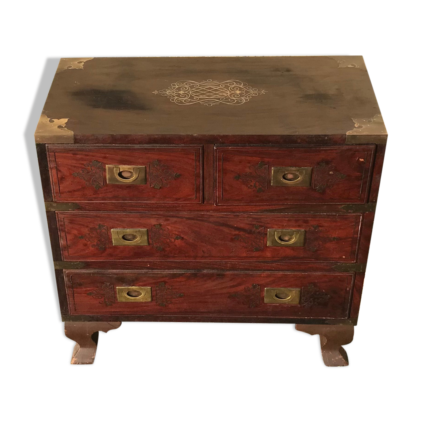 Small Indonesian chest of drawers
