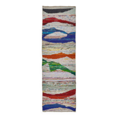 Handwoven Turkish Recycled Boho Rug 87 cm x 281 cm