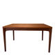 Scandinavian dining table in teak 1970