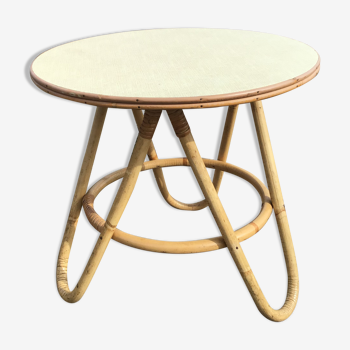 Ratin side table
