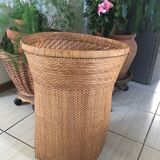 Basket with ethnic style