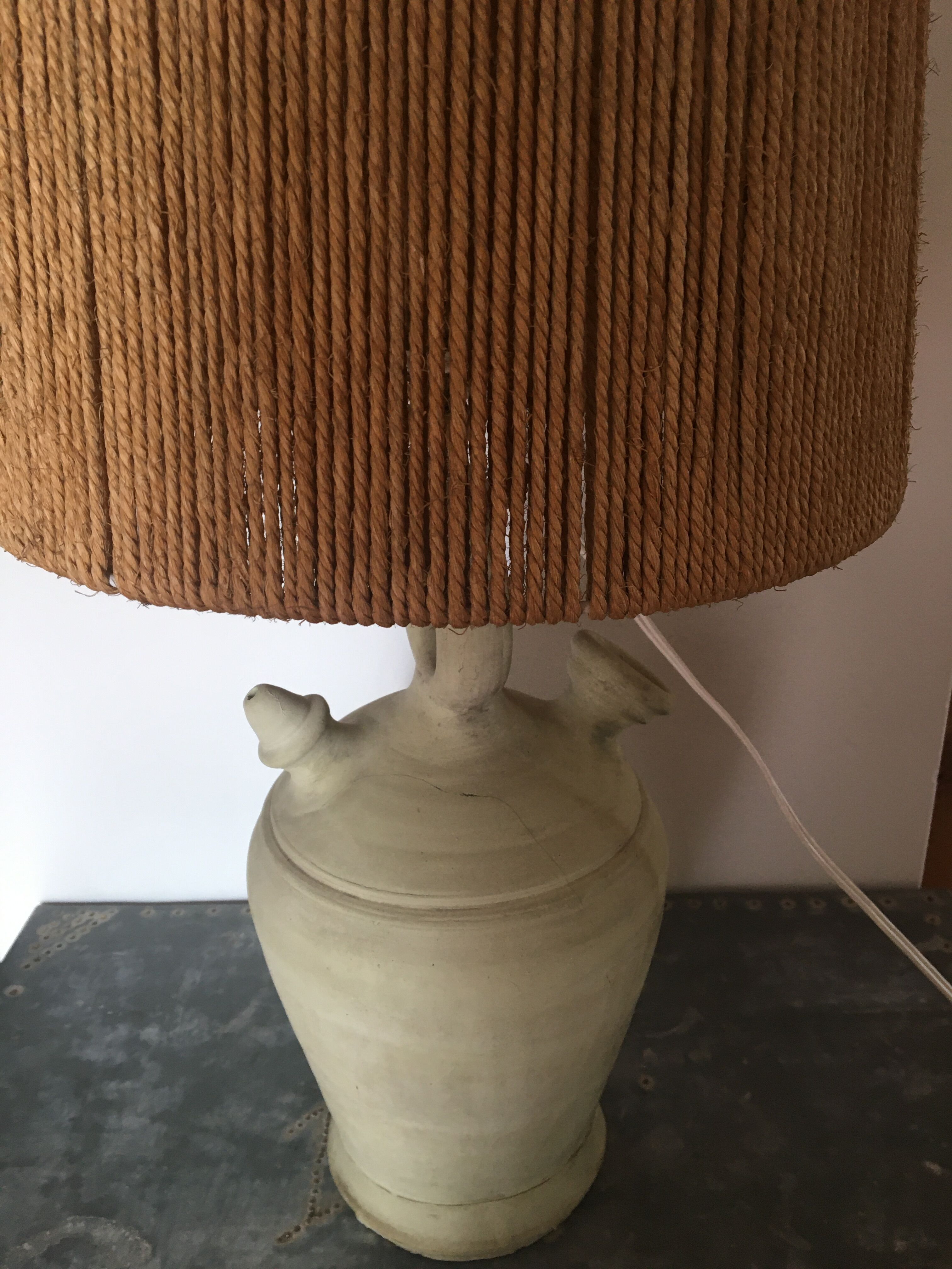 Lampshade in strings 60s