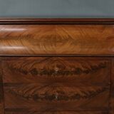 Commode de Toilette en Ronce d’Acajou, style Louis-Philippe – Fin XIXe