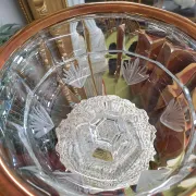 Coupe-Centre de table en cristal