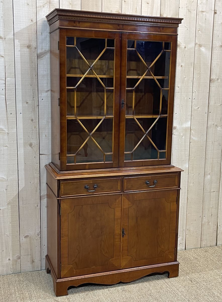 Buffet 2 English body glazed in yew - 1950s