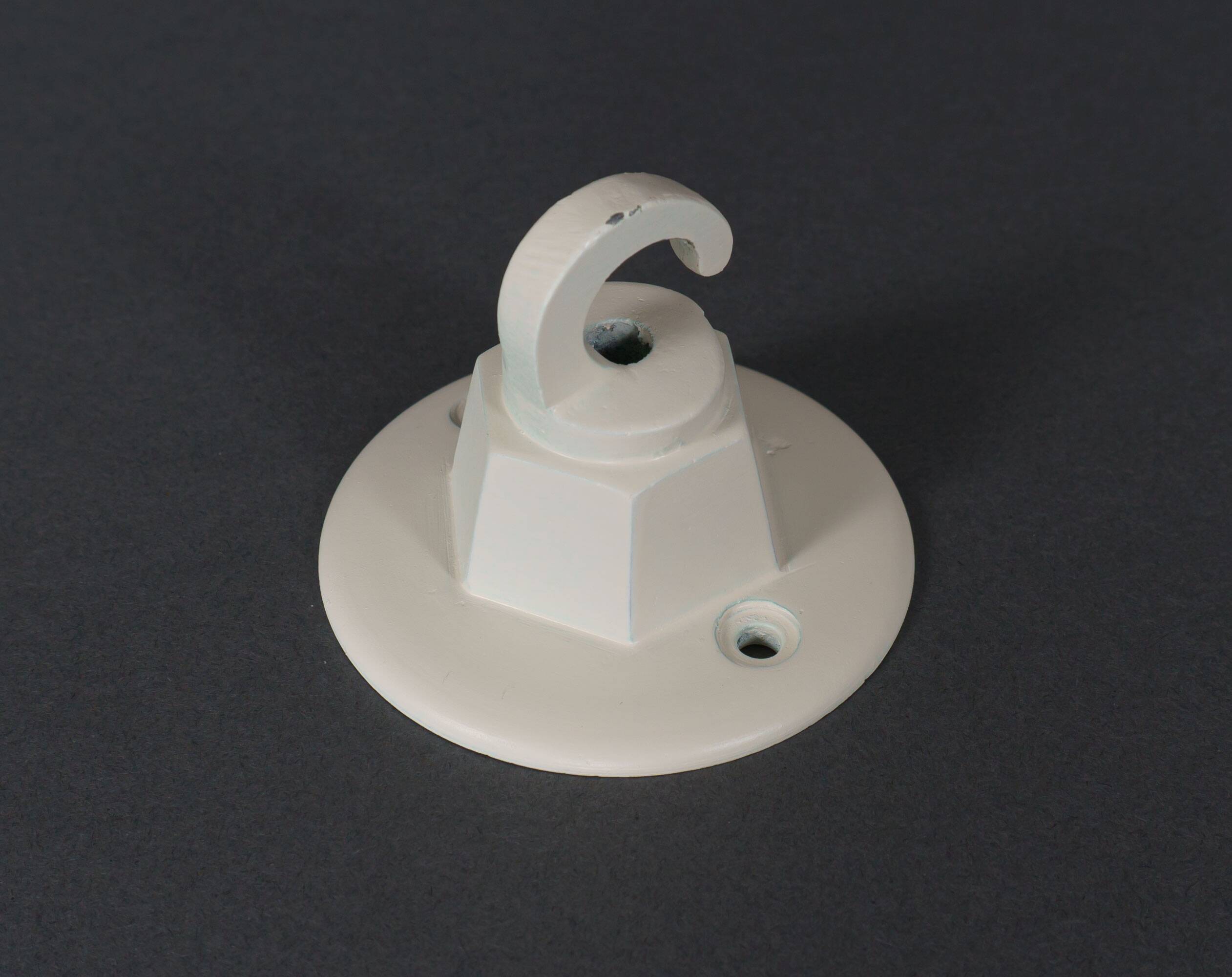 Scarce British Art Deco Pink-Green Aluminium Chandelier & Pink UF Shades