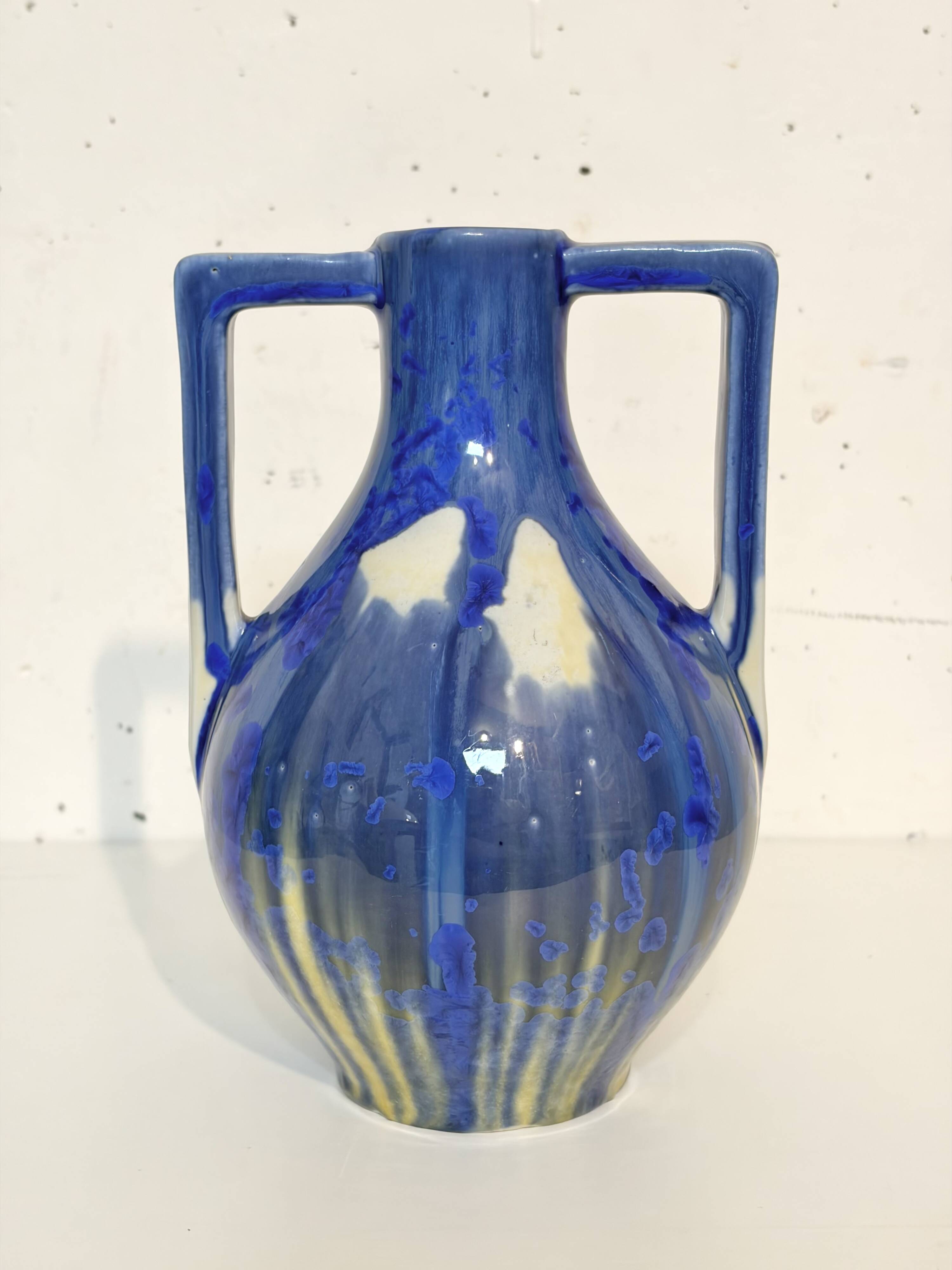 Art Nouveau ceramic vase