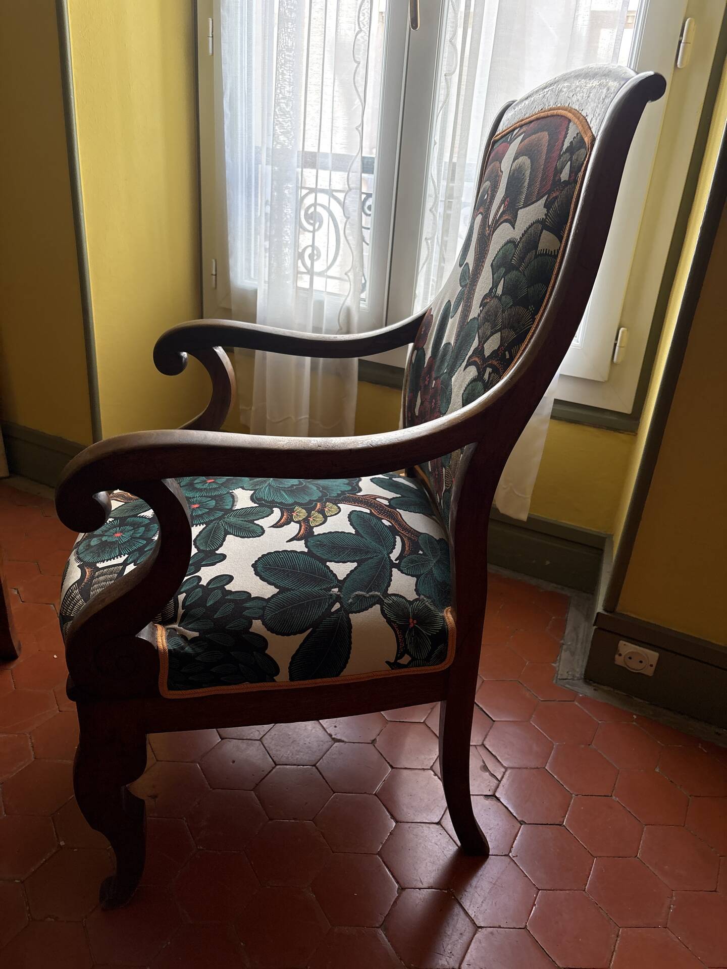 Louis Philippe style armchair