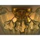 Pair of Contemporary Italian Murano Glass “Tronchi” Wall Sconces in Green