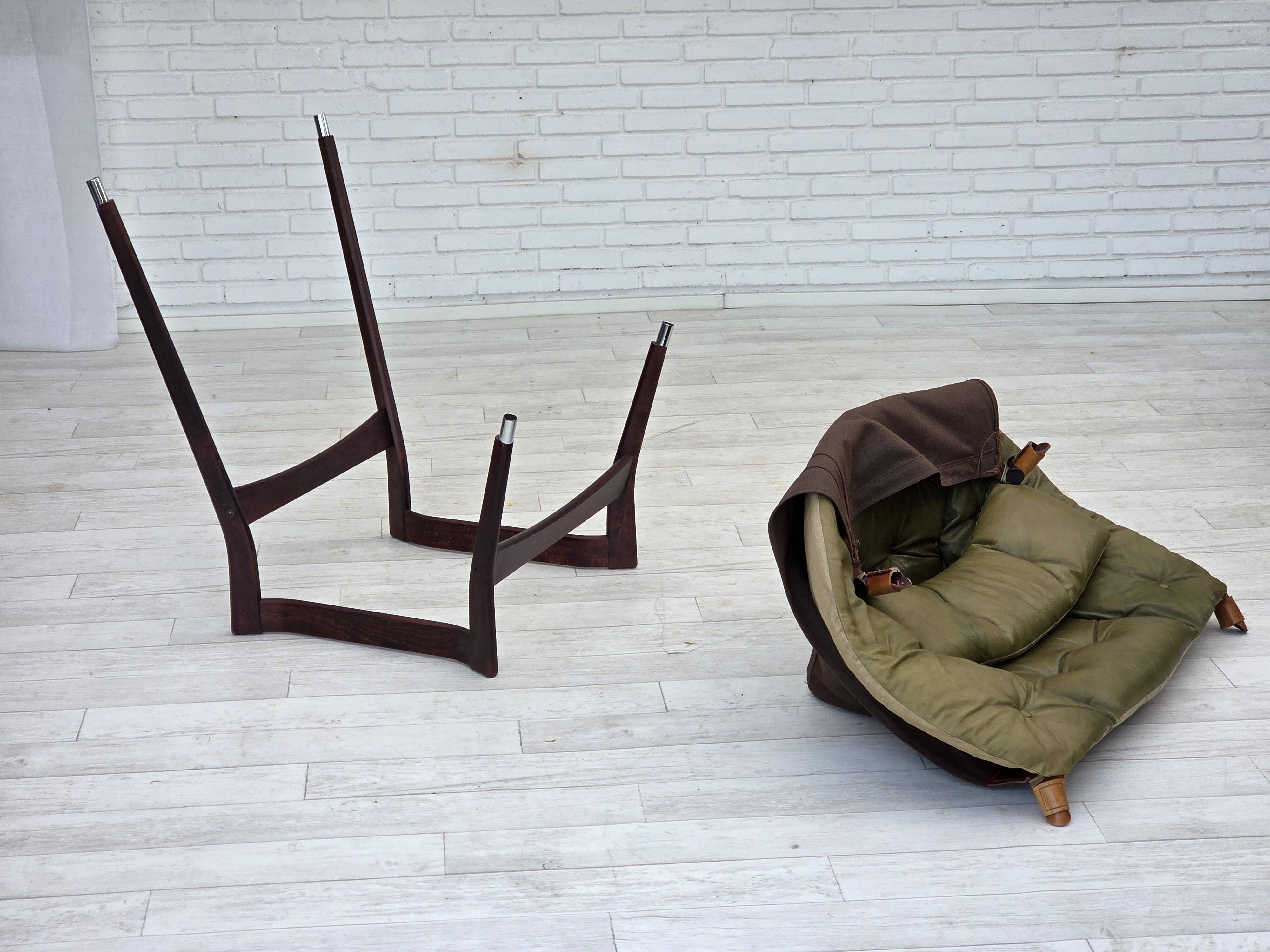 Années 1970, design norvégien de Tormod Alnæs pour Sørlie Møbler, "Trega".