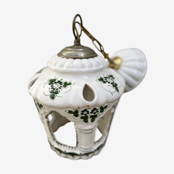 Vintage porcelain pendant lamp/chandelier
