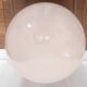 White opaline globe ceiling lamp – 50s/60s