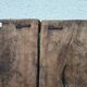 Old carved Dogon attic door – Mali – traditional lock