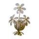 Flower wall lamp pampilles