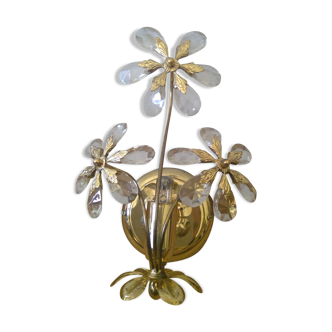 Applique à fleur pampilles
