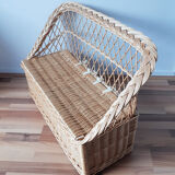 Rattan chest bench
