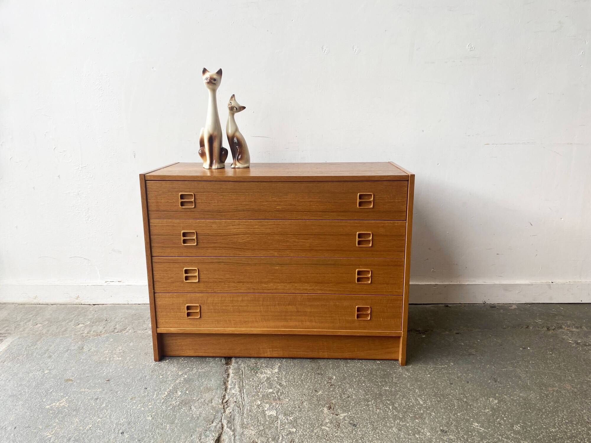 Mid-Century Modern Teak Chest of Drawers by Sejling Skabe, Denmark, 1960s