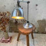 Artisanal bohemian chrome lamp