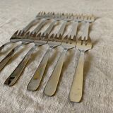Guy Degrenne Stainless Steel oyster forks