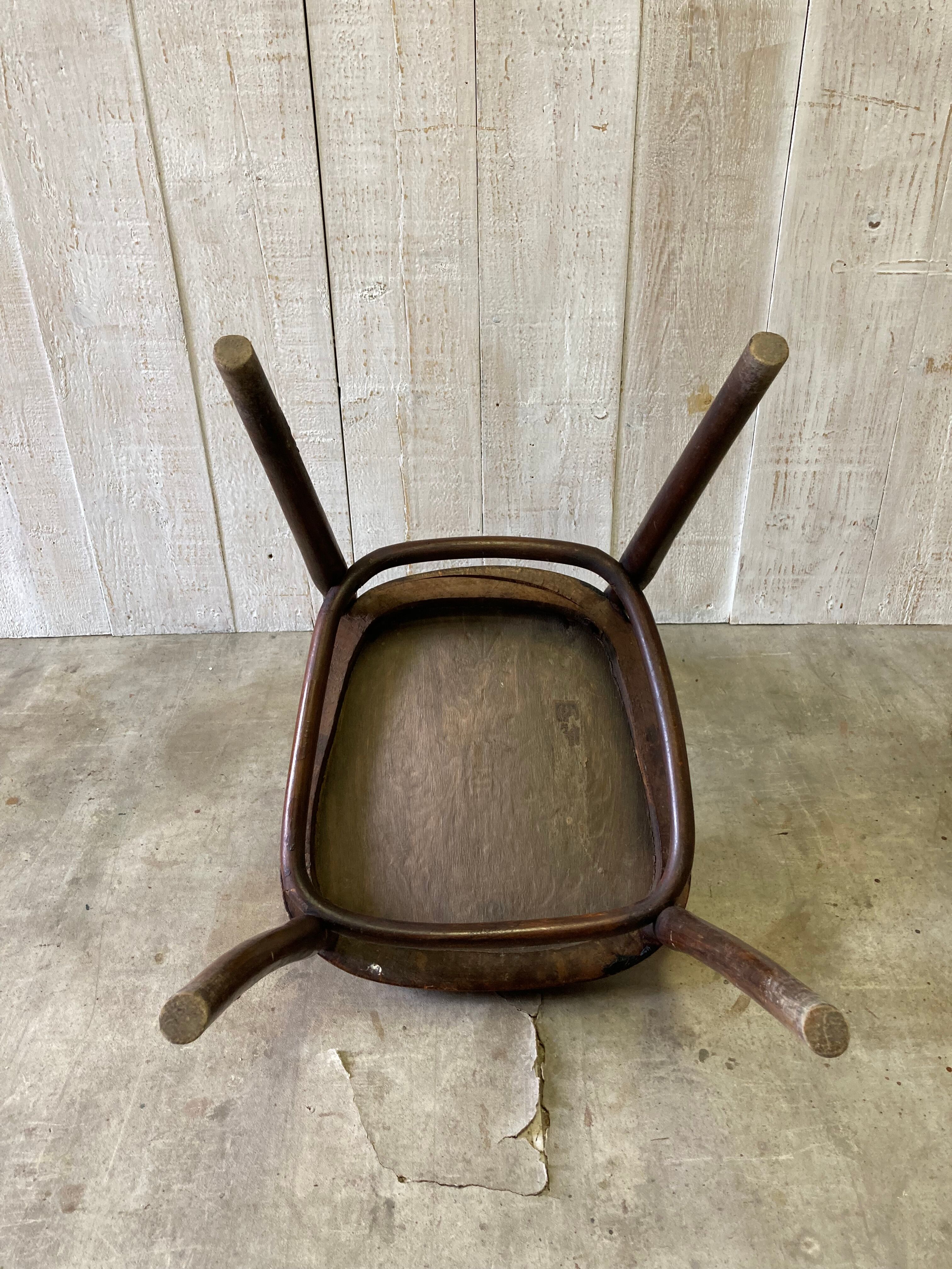 Antique bistro chair