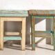 Antique pine bedside tables – Central Europe, circa 1940 #4