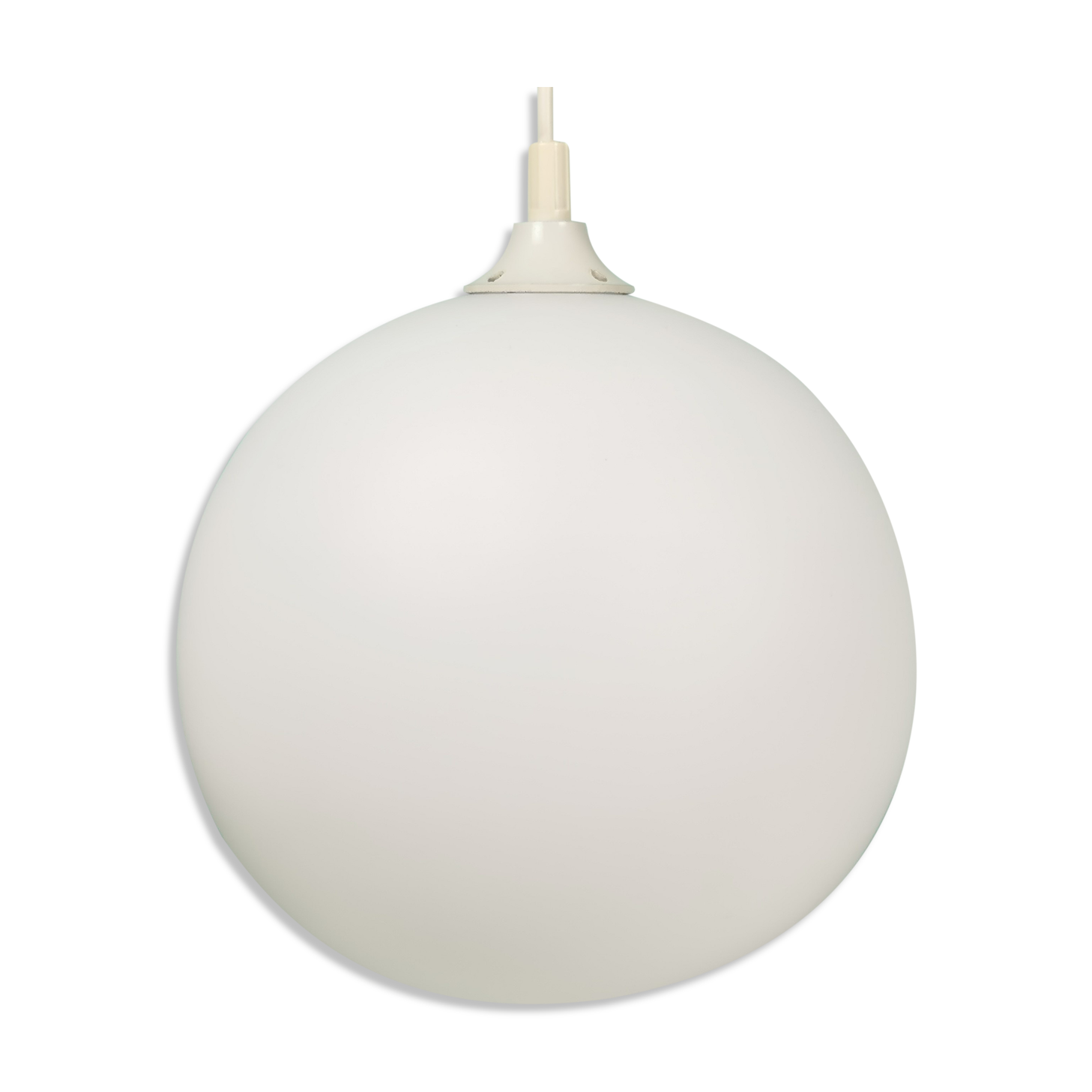 Hanging opaque glass