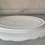 Sarreguemines France vintage oval serving dish