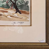 Watercolor by Gaillard Lala