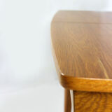 Oak veneered folding dining table from UP Závody 1960 s