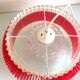 Suspension in glass and plexiglass with diamond points / vintage 60s-70s