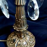 Small vintage brass lamp