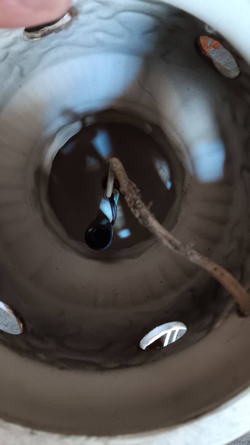 Fat lava 70's table or desk lamp