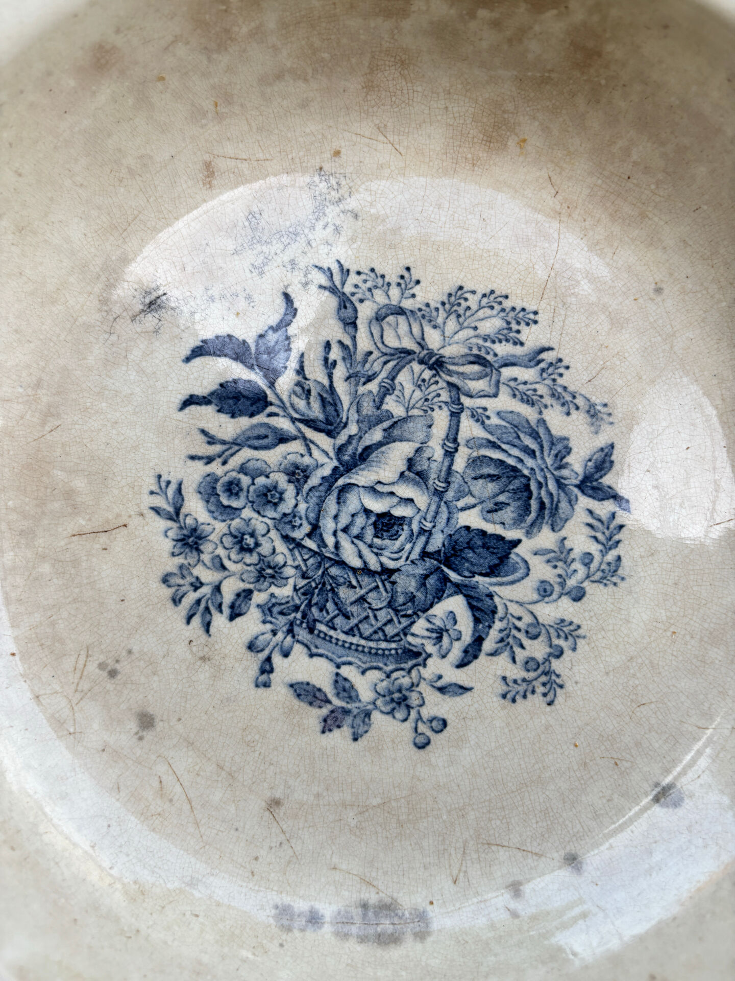 2 ceramic plates from the 19th century