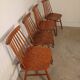 Série de 4 chaises scandinave