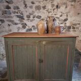 Vintage French pine sideboard – 1930s/1950s