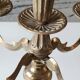 Large Baroque/Rocaille style candlestick/candelabra 5 lights. Mid 20th century