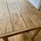 Farm table for 10/12 people.