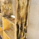 Patinated workshop storage cabinet