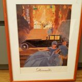 Ancienne affiche publicitaire