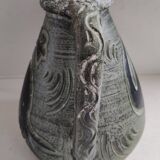 Spanish pottery 50's grey-green amphora