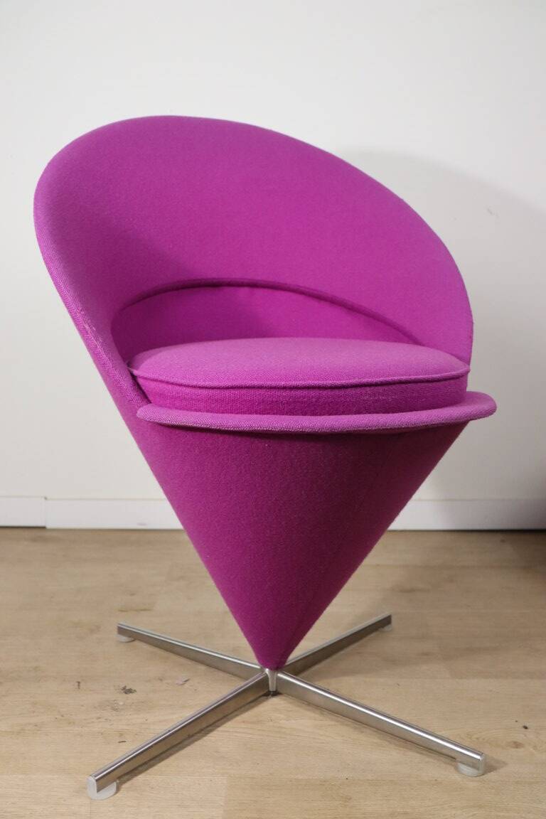 Pair of Verner Panton “Cone Chair” model chairs, Vitra edition