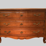 Commode a façade galbée de style Provençal XX siècle