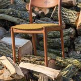 Johannes Andersen - Set of 4 danish teak vintage chairs - Produced by Uldu