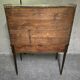 Cylinder desk in mahogany and mahogany veneer, Louis XVI style, 19th century.